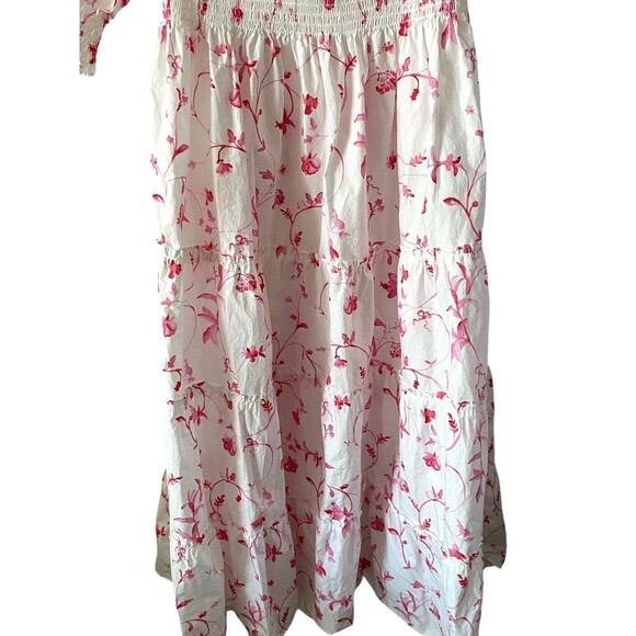 HILL HOUSE Nesli Nap Dress in Rose Botanical Size M - Picture 5 of 7